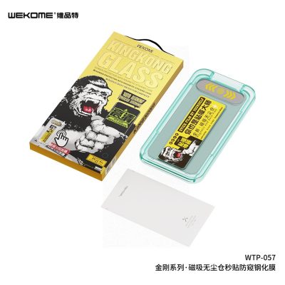 Kính Cường Lực WEKOME WTP-034 Kingkong, Khung Tự Dán, Trong Suốt - <p dir="ltr" data-pm-slice="1 1 []">Kính cường lực WEKOME <strong>WTP-034</strong>, độ cứng 9H, khung tự dán, full màn, chống bụi màng loa. Dày 0.3mm, phủ nano chống vân tay, dầu, nước. Tương thích iPhone 7P/8P, X/11Pro, XR/11, XSMax/11ProMax, 12/12Pro, 12ProMax, 13/13Pro/14, 13ProMax/14Plus, 14Pro, 14ProMax, 15ProMax. Dán dễ, bảo vệ tối ưu.</p>