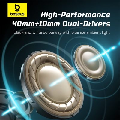 Tai Nghe Gaming Baseus GoPlay 1+ Max - Âm Thanh Vòm 7.1, Không Dây Độ Trễ Thấp, Micro Khử Ồn, Đa Nền Tảng - Thống trị mọi đấu trường ảo với tai nghe gaming không dây <strong>Baseus GoPlay 1+ Max</strong>. Được thiết kế cho game thủ chuyên nghiệp, tai nghe mang đến trải nghiệm âm thanh vòm 7.1 đỉnh cao, giúp bạn xác định chính xác vị trí kẻ địch. Công nghệ kết nối không dây 2.4GHz đảm bảo độ trễ siêu thấp, loại bỏ hoàn toàn hiện tượng lag âm thanh. Micro khử ồn có thể tháo rời giúp giao tiếp với đồng đội luôn rõ ràng, rành mạch. Đệm tai thoáng khí và thiết kế siêu nhẹ cho phép bạn chiến game hàng giờ liền mà vẫn thoải mái. Tương thích đa nền tảng PC, PS5, Switch, <strong>Baseus GoPlay 1+ Max</strong> là vũ khí tối thượng giúp bạn đến gần hơn với chiến thắng.