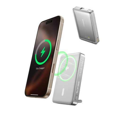 Sạc dự phòng hiệu Baseus Nomos Qi2 3-in-1 Magnetic 10000mAh 45W - Hình ảnh 4
