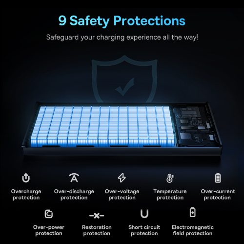 Sạc dự phòng hiệu Baseus Star-Lord Digital Display Fast Charge 10000mAh 22.5W - Hình ảnh 8
