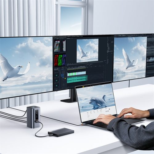 Thiết bị mở rộng hiệu Baseus Spacemate Series 11-in-1 (WIN) - Hình ảnh 8