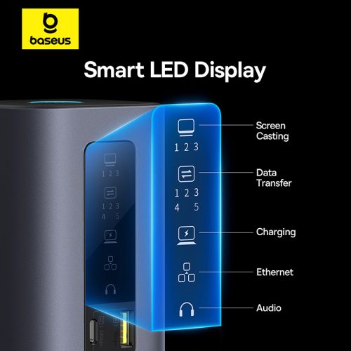 Thiết bị mở rộng hiệu Baseus Spacemate Series 11-in-1 (MAC) - Hình ảnh 10