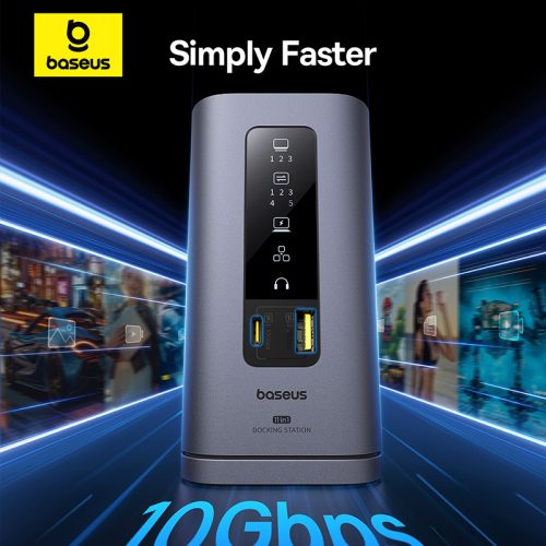 Thiết bị mở rộng hiệu Baseus Spacemate Series 11-in-1 (MAC) - Hình ảnh 11