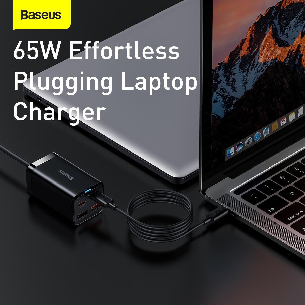 Bộ sạc hiệu Baseus GaN3 Pro Desktop 2C+2U 65W EU - Dọn dẹp hoàn toàn bàn làm việc của bạn với trạm sạc đa năng <strong>Baseus GaN3 Pro</strong> 65W. Đây là giải pháp năng lượng "tất cả trong một" thay thế toàn bộ những củ sạc cồng kềnh. Với công nghệ GaN3 tiên tiến, trạm sạc mang lại công suất 65W mạnh mẽ trong một thiết kế nhỏ gọn, giúp bạn sạc nhanh đồng thời 4 thiết bị, bao gồm cả MacBook, iPad và điện thoại. Thiết kế để bàn thông minh với dây nguồn dài 1.5m giúp bạn đặt các cổng sạc ngay trong tầm tay, không cần phải cúi xuống tìm ổ cắm. Hãy đầu tư vào sự gọn gàng và hiệu suất đỉnh cao với <strong>Baseus GaN3 Pro</strong>.