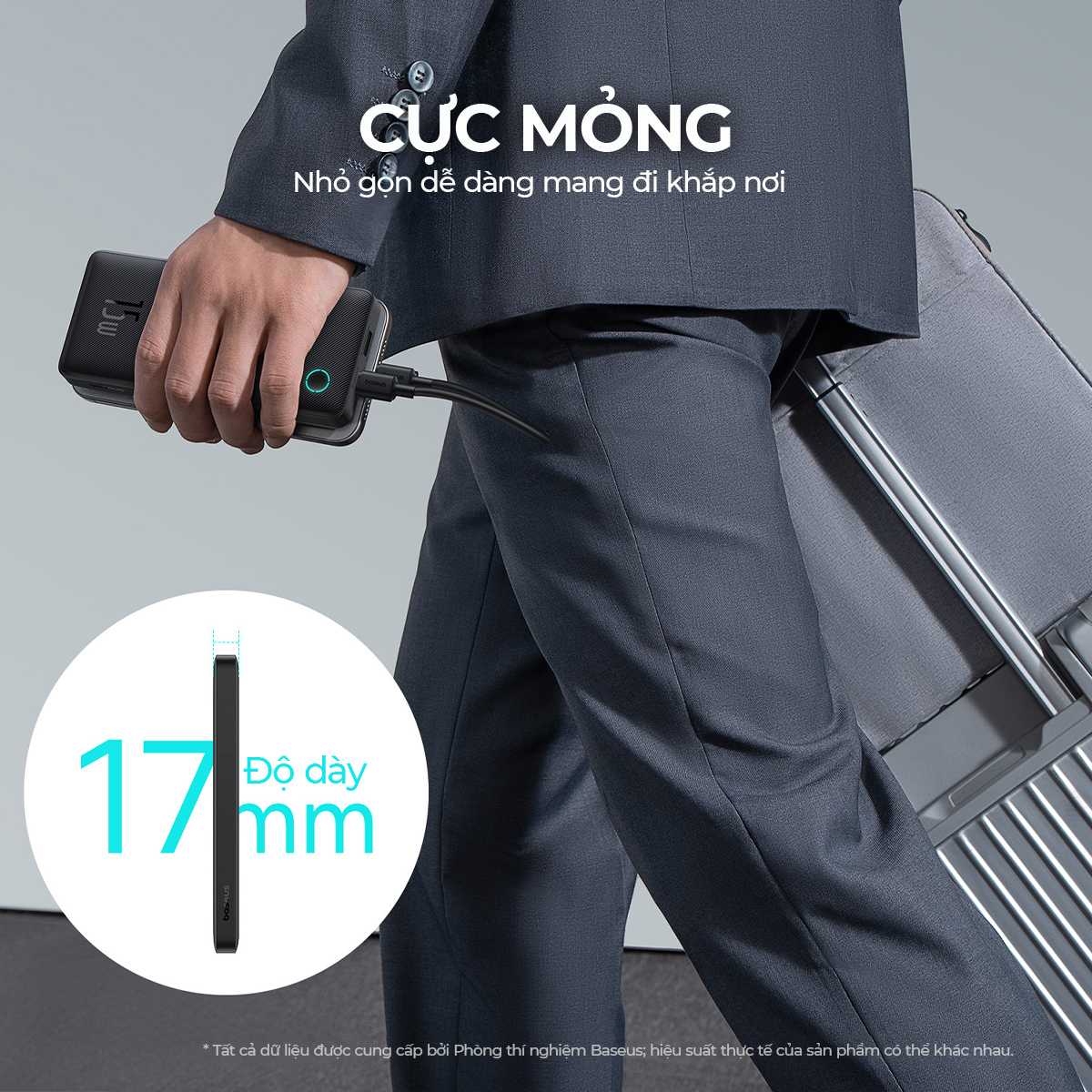 Sạc Dự Phòng Baseus Airpow Lite Power Bank 10000mAh 15W - Luôn kết nối và tràn đầy năng lượng với sạc dự phòng <strong>Baseus Airpow Lite Power Bank 10000mAh 15W</strong>. Với thiết kế siêu nhỏ gọn và trọng lượng nhẹ, sản phẩm dễ dàng nằm gọn trong túi xách hay balo của bạn. Dung lượng 10000mAh cung cấp đủ năng lượng cho 2-3 lần sạc đầy một chiếc smartphone thông thường, là cứu cánh hoàn hảo cho những ngày dài bận rộn. Công suất 15W đảm bảo dòng sạc ổn định và an toàn cho mọi thiết bị. Pin dự phòng được trang bị 2 cổng ra (USB-A & USB-C), cho phép bạn sạc cùng lúc 2 thiết bị tiện lợi. Tích hợp chip thông minh bảo vệ đa tầng, <strong>Baseus Airpow Lite Power Bank 10000mAh 15W</strong> là người bạn đồng hành đáng tin cậy cho mọi hành trình.