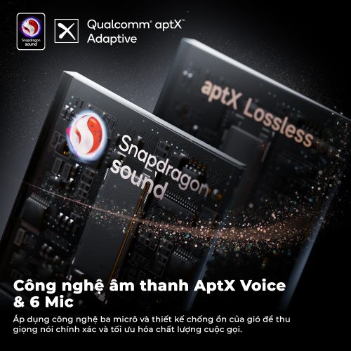 Tai nghe Bluetooth True Wireless SoundPEATS Air4 Pro, In-ear, Driver 13mm, Pin 26H, IPX4, Bluetooth 5.3, ANC, aptX Lossless - Hình ảnh 4