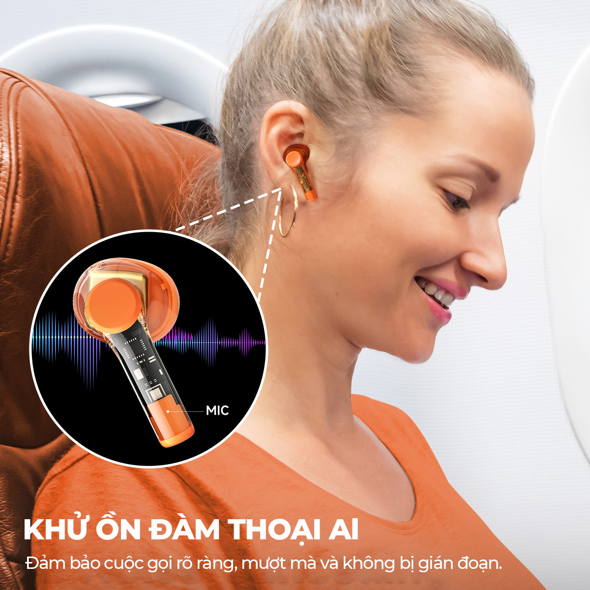 Tai nghe Bluetooth True Wireless SoundPEATS TRUEFREE T3, Semi-in-ear, Driver 13mm, Pin 28H, IPX4, Bluetooth 5.3, ANC - Tai nghe <strong>SoundPEATS TRUEFREE T3</strong> với công nghệ <strong>SoundPEATS TRUEFREE T3</strong>, thiết kế semi-in-ear, driver 13mm, âm thanh sống động, codec AAC/SBC. Pin 7H (tai nghe), 28H (với hộp sạc), sạc USB-C. IPX4 chống nước, 4 mic ENC, Bluetooth 5.3, độ trễ 40ms (Game Mode). App PeatsAudio tùy chỉnh EQ, ANC -35dB. Bảo hành 12 tháng, lý tưởng nghe nhạc, chơi game.