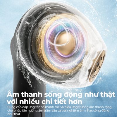 Tai nghe Bluetooth SoundPEATS Air4 Lite, Semi-in-ear, Driver 13mm, Pin 30H, IPX4, Bluetooth 5.3, LDAC, 6 Mic ENC - Tai nghe <strong>SoundPEATS Air4 Lite</strong> với công nghệ <strong>SoundPEATS Air4 Lite,</strong> thiết kế semi-in-ear, driver 13mm, âm thanh Hi-Res qua codec LDAC. Pin 7H (tai nghe), 30H (với hộp sạc), sạc USB-C. IPX4 chống nước, 6 mic ENC, Bluetooth 5.3, độ trễ 80ms (Game Mode). App PeatsAudio tùy chỉnh EQ. Bảo hành 12 tháng, lý tưởng nghe nhạc, chơi game.