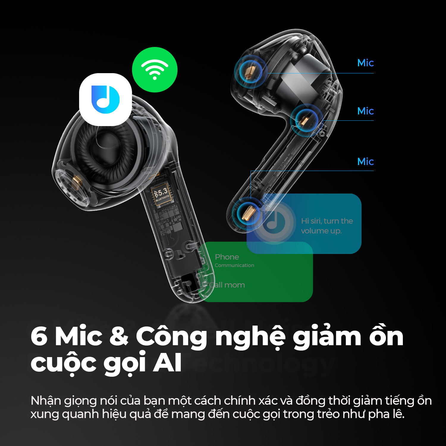 Tai nghe Bluetooth SoundPEATS Air4 Lite, Semi-in-ear, Driver 13mm, Pin 30H, IPX4, Bluetooth 5.3, LDAC, 6 Mic ENC - Tai nghe <strong>SoundPEATS Air4 Lite</strong> với công nghệ <strong>SoundPEATS Air4 Lite,</strong> thiết kế semi-in-ear, driver 13mm, âm thanh Hi-Res qua codec LDAC. Pin 7H (tai nghe), 30H (với hộp sạc), sạc USB-C. IPX4 chống nước, 6 mic ENC, Bluetooth 5.3, độ trễ 80ms (Game Mode). App PeatsAudio tùy chỉnh EQ. Bảo hành 12 tháng, lý tưởng nghe nhạc, chơi game.