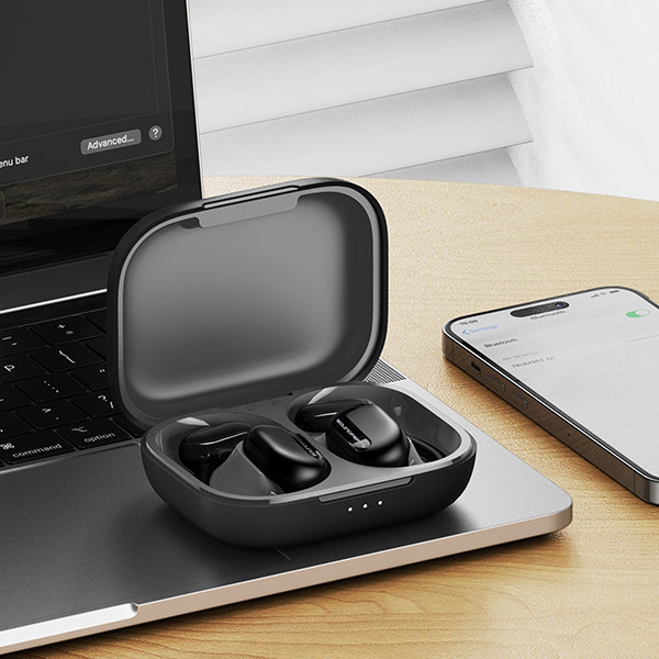 Tai nghe Bluetooth thể thao SoundPEATS GoFree, Open-Ear, Driver 16.2mm, Pin 45H, IPX4, Bluetooth 5.3, ENC - Tai nghe<strong> SoundPEATS GoFree</strong> với công nghệ <strong>SoundPEATS GoFree</strong>, thiết kế Open-Ear, driver 16.2mm, âm thanh sống động. Pin 10H (tai nghe), 45H (với hộp sạc), sạc USB-C. IPX4 chống nước, 4 mic ENC, Bluetooth 5.3, độ trễ 60ms (Game Mode). App PeatsAudio tùy chỉnh EQ. Bảo hành 12 tháng, lý tưởng cho chạy bộ, tập gym.