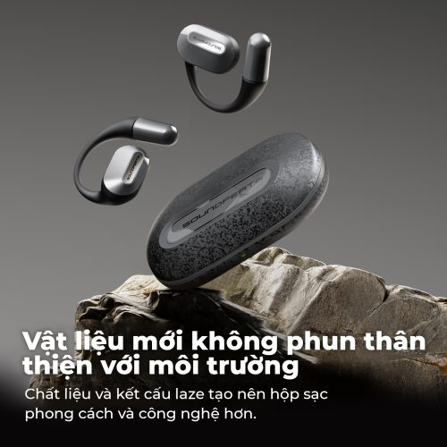 Tai nghe Bluetooth thể thao SoundPEATS HearFit, Open-Ear, Driver 15mm, Bluetooth 5.3, Pin 22H, IPX5, ENC - Hình ảnh 6