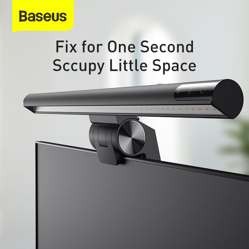 Đèn treo màn hình máy tính hiệu Baseus i-wok Series USB Asymmetric Light Source (Youth) - Nâng cấp không gian làm việc và bảo vệ đôi mắt của bạn với đèn treo màn hình <strong>Baseus i-wok Series</strong>. Được thiết kế với nguồn sáng bất đối xứng đột phá, đèn chiếu sáng tập trung vào khu vực bàn phím và tài liệu mà hoàn toàn không gây phản chiếu hay lóa màn hình, giảm thiểu mỏi mắt hiệu quả khi làm việc lâu. Với 3 chế độ màu (trắng, vàng, hỗn hợp) và khả năng điều chỉnh độ sáng vô cấp, bạn có thể dễ dàng tùy chỉnh ánh sáng phù hợp cho mọi công việc và tâm trạng. Thiết kế kẹp treo thông minh, tiết kiệm không gian bàn làm việc tối đa. Đèn treo màn hình <strong>Baseus i-wok Series</strong> là giải pháp chiếu sáng hoàn hảo cho người làm việc văn phòng, lập trình viên, nhà thiết kế và game thủ.