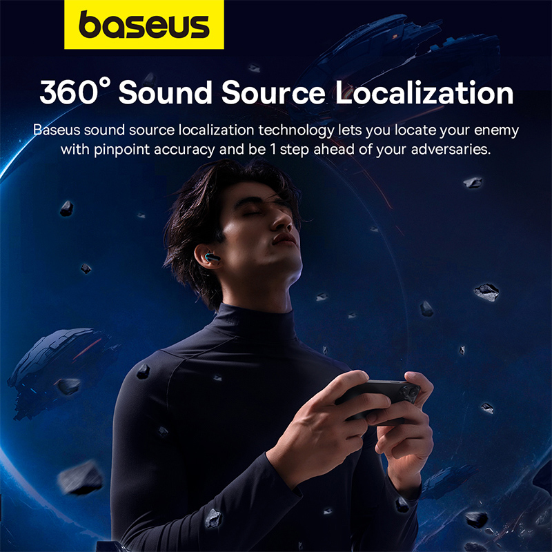 Tai nghe không dây hiệu Baseus AeQur G10 - Chinh phục mọi đấu trường ảo với tai nghe gaming <strong>Baseus AeQur G10</strong>. Được thiết kế dành riêng cho game thủ, tai nghe mang đến độ trễ siêu thấp chỉ 25ms qua kết nối 2.4G Dongle, cho phản ứng tức thì và lợi thế tuyệt đối. Công nghệ kết nối kép đột phá cho phép bạn vừa chơi game trên PC/Console, vừa nhận cuộc gọi từ điện thoại qua Bluetooth 5.3 mà không cần tháo tai nghe. Đắm chìm trong không gian âm thanh vòm 360° sống động, xác định chính xác vị trí kẻ địch. Thiết kế mecha đầy cảm hứng cùng đèn RGB rực rỡ thể hiện cá tính. Trang bị ngay <strong>Baseus AeQur G10</strong> để thống trị thế giới game của bạn!
