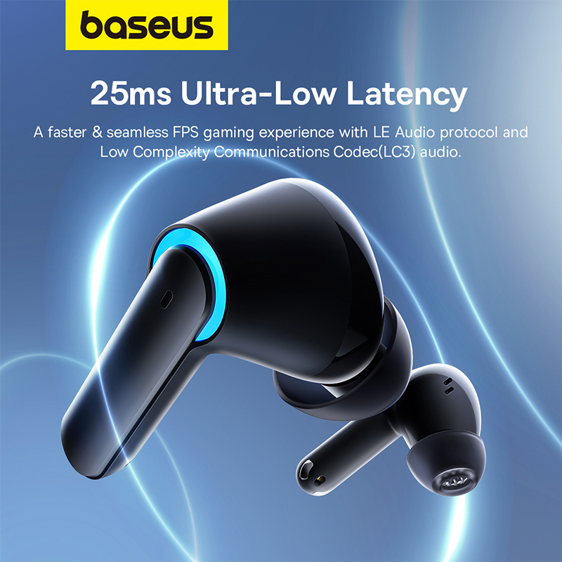 Tai nghe không dây hiệu Baseus AeQur G10 - Chinh phục mọi đấu trường ảo với tai nghe gaming <strong>Baseus AeQur G10</strong>. Được thiết kế dành riêng cho game thủ, tai nghe mang đến độ trễ siêu thấp chỉ 25ms qua kết nối 2.4G Dongle, cho phản ứng tức thì và lợi thế tuyệt đối. Công nghệ kết nối kép đột phá cho phép bạn vừa chơi game trên PC/Console, vừa nhận cuộc gọi từ điện thoại qua Bluetooth 5.3 mà không cần tháo tai nghe. Đắm chìm trong không gian âm thanh vòm 360° sống động, xác định chính xác vị trí kẻ địch. Thiết kế mecha đầy cảm hứng cùng đèn RGB rực rỡ thể hiện cá tính. Trang bị ngay <strong>Baseus AeQur G10</strong> để thống trị thế giới game của bạn!