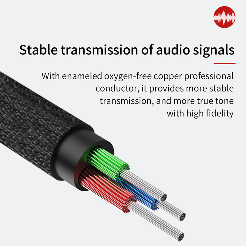 Cáp âm thanh hiệu Baseus Yiven (Male to male) M30 - Nâng tầm trải nghiệm âm thanh của bạn với cáp âm thanh cao cấp <strong>Baseus Yiven (Male to male) M30</strong>. Được thiết kế để truyền tải tín hiệu âm thanh một cách trung thực nhất, cáp sở hữu lõi đồng nguyên chất và đầu cắm 3.5mm mạ vàng 24K, đảm bảo chất âm Hi-Fi không suy hao và kết nối ổn định. Lớp vỏ bọc bằng dây dù bện nilon cao cấp không chỉ mang lại vẻ ngoài sang trọng mà còn siêu bền bỉ, chống rối, chống đứt gãy hiệu quả. Tương thích hoàn hảo với điện thoại, loa, dàn âm thanh xe hơi và mọi thiết bị có cổng 3.5mm. Hãy lựa chọn <strong>Baseus Yiven (Male to male) M30</strong> để tận hưởng âm nhạc một cách trọn vẹn và bền bỉ nhất.