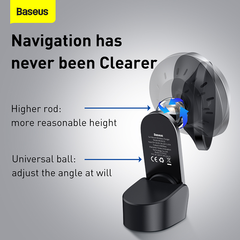 Giá Đỡ Sạc Không Dây Ô Tô Baseus Big Energy - Hít Từ Tính Cực Mạnh, Sạc Nhanh 15W, Cho iPhone & Android - Trải nghiệm sự tiện lợi và sức mạnh từ tính vượt trội với giá đỡ sạc không dây <strong>Baseus Big Energy</strong>. Với lực hút nam châm N52 cực mạnh, sản phẩm giữ chặt điện thoại của bạn một cách ổn định trên mọi cung đường, loại bỏ hoàn toàn tình trạng rung lắc, rơi rớt. Tận hưởng tốc độ sạc nhanh không dây 15W, giúp nạp đầy năng lượng cho thiết bị trong suốt hành trình. Thiết kế tối giản, sang trọng với vòng đèn LED tinh tế, cùng khả năng xoay 360 độ linh hoạt, <strong>Baseus Big Energy</strong> không chỉ là một phụ kiện tiện ích mà còn là một điểm nhấn đẳng cấp cho nội thất xe hơi của bạn. Đây là người bạn đồng hành đáng tin cậy trên mọi nẻo đường.