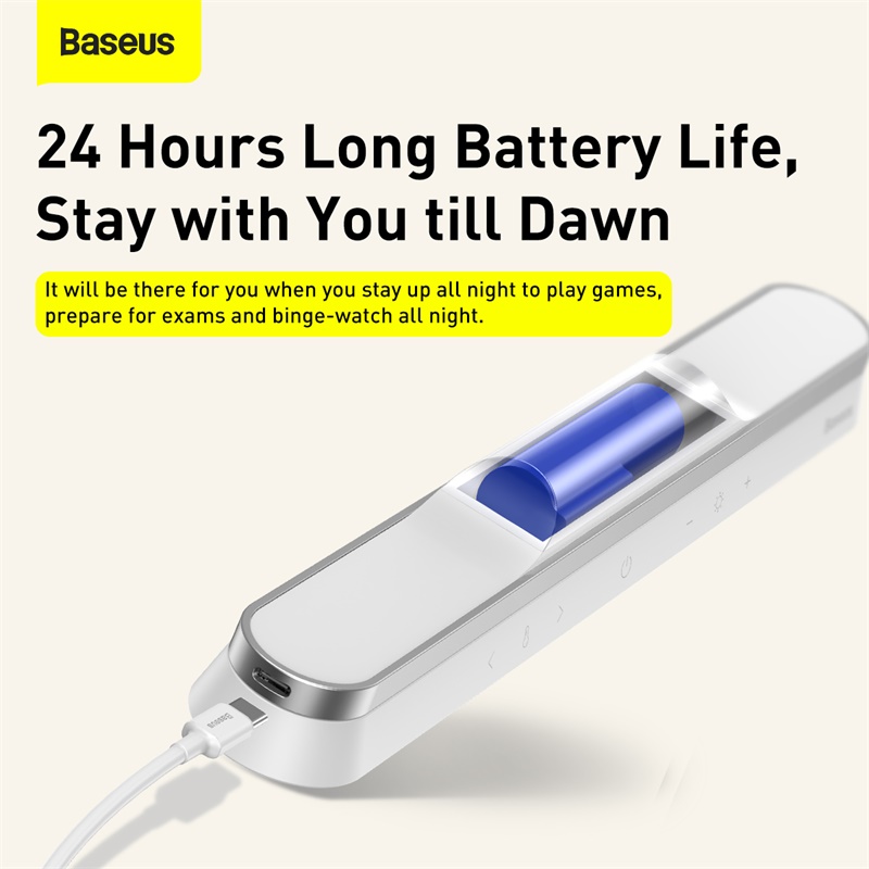 Đèn treo đế hít nam châm hiệu Baseus Magnetic Stepless Dimming Charging Pro - Nâng tầm không gian chiếu sáng của bạn lên một đẳng cấp chuyên nghiệp với <strong>Baseus Magnetic Stepless Dimming Charging Pro</strong>. Phiên bản "Pro" này mang đến chất lượng ánh sáng vượt trội với chỉ số hoàn màu Ra>95, tái tạo màu sắc chân thực như ánh sáng tự nhiên, lý tưởng cho công việc đòi hỏi độ chính xác màu cao. Tận hưởng 3 chế độ màu tùy chỉnh và điều chỉnh độ sáng vô cấp để phù hợp mọi tâm trạng. Thiết kế đế hít nam châm thông minh, pin sạc không dây và khả năng tháo rời linh hoạt vẫn là những điểm nhấn không thể bỏ qua. Hãy đầu tư vào một nguồn sáng chuyên nghiệp, bảo vệ mắt và đầy phong cách với <strong>Baseus Magnetic Stepless Dimming Charging Pro</strong>.