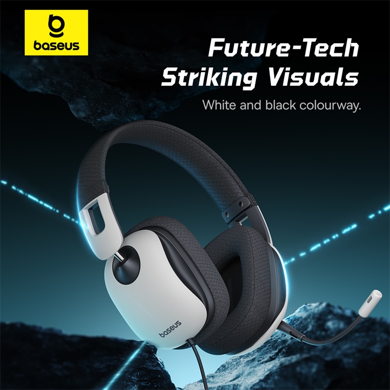 Tai nghe chụp tai Gaming hiệu Baseus GoPlay 1 Max - Nâng tầm kỹ năng của bạn với tai nghe gaming có dây <strong>Baseus GoPlay 1 Max</strong>. Đây là vũ khí hoàn hảo cho những game thủ tìm kiếm sự ổn định và hiệu suất âm thanh không độ trễ. Micro khử ồn có thể tháo rời đảm bảo mọi mệnh lệnh của bạn được truyền đi rõ ràng, mạch lạc. Với thiết kế công thái học, đệm tai êm ái và khả năng tương thích đa nền tảng (PC, PS5, Xbox, Switch), <strong>Baseus GoPlay 1 Max</strong> mang đến sự thoải mái và lợi thế cạnh tranh để bạn có thể chiến game trong nhiều giờ liền mà không mệt mỏi.