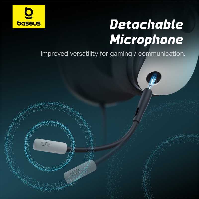 Tai nghe chụp tai Gaming hiệu Baseus GoPlay 1 Max - Nâng tầm kỹ năng của bạn với tai nghe gaming có dây <strong>Baseus GoPlay 1 Max</strong>. Đây là vũ khí hoàn hảo cho những game thủ tìm kiếm sự ổn định và hiệu suất âm thanh không độ trễ. Micro khử ồn có thể tháo rời đảm bảo mọi mệnh lệnh của bạn được truyền đi rõ ràng, mạch lạc. Với thiết kế công thái học, đệm tai êm ái và khả năng tương thích đa nền tảng (PC, PS5, Xbox, Switch), <strong>Baseus GoPlay 1 Max</strong> mang đến sự thoải mái và lợi thế cạnh tranh để bạn có thể chiến game trong nhiều giờ liền mà không mệt mỏi.