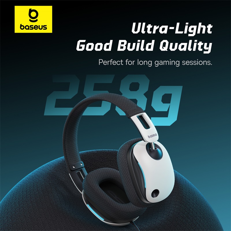 Tai Nghe Gaming Baseus GoPlay 1+ Max - Âm Thanh Vòm 7.1, Không Dây Độ Trễ Thấp, Micro Khử Ồn, Đa Nền Tảng - Thống trị mọi đấu trường ảo với tai nghe gaming không dây <strong>Baseus GoPlay 1+ Max</strong>. Được thiết kế cho game thủ chuyên nghiệp, tai nghe mang đến trải nghiệm âm thanh vòm 7.1 đỉnh cao, giúp bạn xác định chính xác vị trí kẻ địch. Công nghệ kết nối không dây 2.4GHz đảm bảo độ trễ siêu thấp, loại bỏ hoàn toàn hiện tượng lag âm thanh. Micro khử ồn có thể tháo rời giúp giao tiếp với đồng đội luôn rõ ràng, rành mạch. Đệm tai thoáng khí và thiết kế siêu nhẹ cho phép bạn chiến game hàng giờ liền mà vẫn thoải mái. Tương thích đa nền tảng PC, PS5, Switch, <strong>Baseus GoPlay 1+ Max</strong> là vũ khí tối thượng giúp bạn đến gần hơn với chiến thắng.