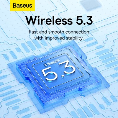 Tai Nghe Không Dây Baseus Bowie WM02+ - Màn Hình LED, Bluetooth 5.3, Pin 25 Giờ, Thiết Kế Thời Trang - Nâng tầm phong cách của bạn với tai nghe không dây <strong>Baseus Bowie WM02+</strong>. Điểm nhấn đột phá là màn hình LED kỹ thuật số ngay trên hộp sạc, hiển thị chính xác % pin còn lại và thời gian sạc, giúp bạn luôn chủ động về năng lượng. Thiết kế "viên nang" trong suốt siêu nhỏ gọn, thời trang, mang lại cảm giác đeo nhẹ nhàng và thoải mái. Trang bị công nghệ Bluetooth 5.3 mới nhất, tai nghe đảm bảo kết nối ổn định và độ trễ cực thấp chỉ 60ms, lý tưởng cho việc chơi game. Tận hưởng âm nhạc suốt 50 giờ cùng hộp sạc và công nghệ sạc nhanh 10 phút cho 2 giờ sử dụng. <strong>Baseus Bowie WM02+</strong> là sự lựa chọn hoàn hảo cho thế hệ trẻ năng động và cá tính.
