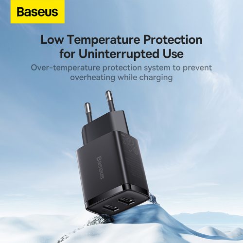 Củ sạc hiệu Baseus Compact 2U 10.5W EU - Hình ảnh 3