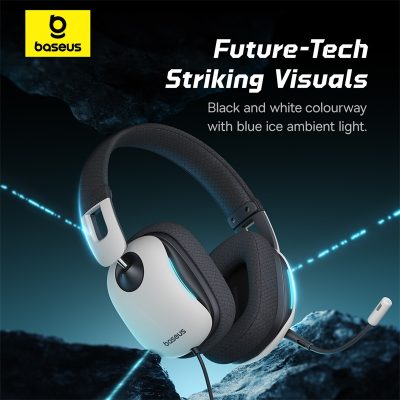 Tai Nghe Gaming Baseus GoPlay 1+ Max - Âm Thanh Vòm 7.1, Không Dây Độ Trễ Thấp, Micro Khử Ồn, Đa Nền Tảng - Thống trị mọi đấu trường ảo với tai nghe gaming không dây <strong>Baseus GoPlay 1+ Max</strong>. Được thiết kế cho game thủ chuyên nghiệp, tai nghe mang đến trải nghiệm âm thanh vòm 7.1 đỉnh cao, giúp bạn xác định chính xác vị trí kẻ địch. Công nghệ kết nối không dây 2.4GHz đảm bảo độ trễ siêu thấp, loại bỏ hoàn toàn hiện tượng lag âm thanh. Micro khử ồn có thể tháo rời giúp giao tiếp với đồng đội luôn rõ ràng, rành mạch. Đệm tai thoáng khí và thiết kế siêu nhẹ cho phép bạn chiến game hàng giờ liền mà vẫn thoải mái. Tương thích đa nền tảng PC, PS5, Switch, <strong>Baseus GoPlay 1+ Max</strong> là vũ khí tối thượng giúp bạn đến gần hơn với chiến thắng.