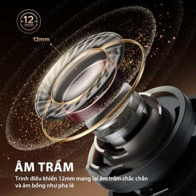 Tai nghe Bluetooth SoundPEATS Life Lite, In-ear, Driver 10mm, Pin 23H, IPX4, Bluetooth 5.3, Game Mode 50ms, ENC Mic - Tai nghe <strong>SoundPEATS Life</strong> thiết kế in-ear, driver 10mm, âm thanh sống động với codec AAC/SBC. Pin 6.5H (tai nghe), 23H (hộp sạc), sạc USB-C. IPX4 chống nước, micro ENC kép, Bluetooth 5.3, độ trễ 50ms (Game Mode). Điều khiển cảm ứng. Bảo hành 12 tháng, lý tưởng cho nghe nhạc, chơi game, đàm thoại.