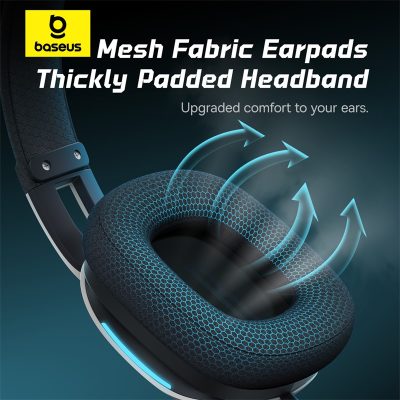 Tai Nghe Gaming Baseus GoPlay 1+ Max - Âm Thanh Vòm 7.1, Không Dây Độ Trễ Thấp, Micro Khử Ồn, Đa Nền Tảng - Thống trị mọi đấu trường ảo với tai nghe gaming không dây <strong>Baseus GoPlay 1+ Max</strong>. Được thiết kế cho game thủ chuyên nghiệp, tai nghe mang đến trải nghiệm âm thanh vòm 7.1 đỉnh cao, giúp bạn xác định chính xác vị trí kẻ địch. Công nghệ kết nối không dây 2.4GHz đảm bảo độ trễ siêu thấp, loại bỏ hoàn toàn hiện tượng lag âm thanh. Micro khử ồn có thể tháo rời giúp giao tiếp với đồng đội luôn rõ ràng, rành mạch. Đệm tai thoáng khí và thiết kế siêu nhẹ cho phép bạn chiến game hàng giờ liền mà vẫn thoải mái. Tương thích đa nền tảng PC, PS5, Switch, <strong>Baseus GoPlay 1+ Max</strong> là vũ khí tối thượng giúp bạn đến gần hơn với chiến thắng.