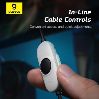 Tai Nghe Gaming Baseus GoPlay 1+ Max - Âm Thanh Vòm 7.1, Không Dây Độ Trễ Thấp, Micro Khử Ồn, Đa Nền Tảng - Thống trị mọi đấu trường ảo với tai nghe gaming không dây <strong>Baseus GoPlay 1+ Max</strong>. Được thiết kế cho game thủ chuyên nghiệp, tai nghe mang đến trải nghiệm âm thanh vòm 7.1 đỉnh cao, giúp bạn xác định chính xác vị trí kẻ địch. Công nghệ kết nối không dây 2.4GHz đảm bảo độ trễ siêu thấp, loại bỏ hoàn toàn hiện tượng lag âm thanh. Micro khử ồn có thể tháo rời giúp giao tiếp với đồng đội luôn rõ ràng, rành mạch. Đệm tai thoáng khí và thiết kế siêu nhẹ cho phép bạn chiến game hàng giờ liền mà vẫn thoải mái. Tương thích đa nền tảng PC, PS5, Switch, <strong>Baseus GoPlay 1+ Max</strong> là vũ khí tối thượng giúp bạn đến gần hơn với chiến thắng.