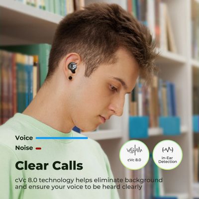 Tai nghe Bluetooth True Wireless SoundPeats Mini Pro, In-ear, Driver 10mm, Pin 21H, IPX5, Bluetooth 5.2, ANC, aptX Adaptive - Tai nghe <strong>SoundPeats Mini Pro</strong> với thiết kế in-ear nhỏ gọn, driver 10mm, âm thanh chất lượng cao, codec aptX Adaptive. Pin 7H (tai nghe), 21H (với hộp sạc), sạc USB-C. IPX5 chống nước, micro kép ENC, Bluetooth 5.2, ANC -35dB, độ trễ thấp. Điều khiển cảm ứng, bảo hành 12 tháng, lý tưởng nghe nhạc, đàm thoại, thể thao.