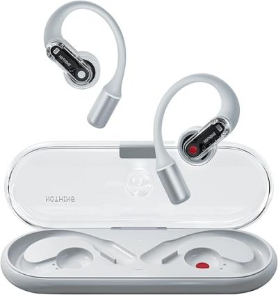 Tai nghe Bluetooth Nothing Ear (Open) B182, Thiết Kế Mở, Driver 14.2mm, Pin 30H, ChatGPT, IP54