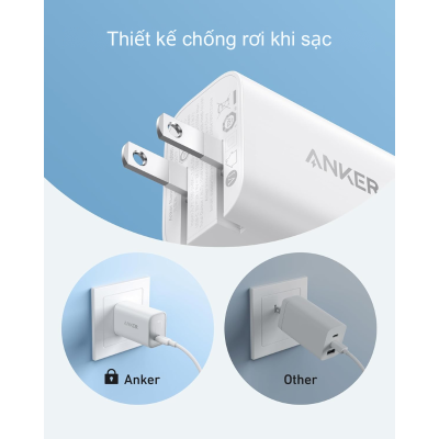 Bộ Sạc Nhanh Anker B2679 100W Kèm Cáp USB-C, Công Nghệ GaNPrime - Sạc Tối Ưu Cho MacBook, Laptop, Điện Thoại | Chính Hãng - Tạm biệt mớ củ sạc lộn xộn và tốc độ sạc chậm chạp với bộ sạc nhanh <strong>Anker B2679</strong> - giải pháp năng lượng toàn diện cho mọi thiết bị của bạn. Với công suất đầu ra lên đến 100W mạnh mẽ, sản phẩm dễ dàng sạc đầy năng lượng cho cả MacBook Pro, laptop Windows, máy tính bảng và điện thoại chỉ trong thời gian ngắn nhất. Được trang bị công nghệ GaNPrime tiên tiến, bộ sạc <strong>Anker B2679</strong> không chỉ siêu nhỏ gọn mà còn hoạt động mát mẻ, hiệu quả và cực kỳ an toàn nhờ hệ thống ActiveShield™ 2.0. Đi kèm cáp sạc 100W chất lượng cao, đây là combo hoàn hảo để bạn tối giản không gian làm việc và luôn sẵn sàng cho mọi tác vụ. Nâng cấp trải nghiệm sạc của bạn ngay hôm nay!