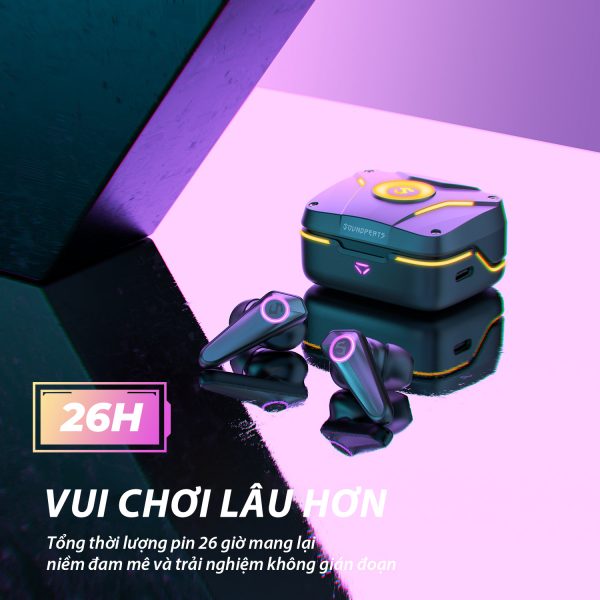 tai nghe bluetooth SoundPEATS CyberGear 2