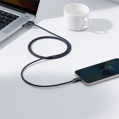 Cáp sạc nhanh hiệu Baseus Crystal Shine Series USB to iP 2.4A 1.2m - Trải nghiệm sự kết hợp hoàn hảo giữa phong cách và hiệu năng với cáp sạc <strong>Baseus Crystal Shine Series</strong> USB to iP. Được thiết kế cho các củ sạc USB-A, cáp cung cấp dòng điện nhanh và ổn định lên đến 2.4A, giúp nạp năng lượng hiệu quả cho iPhone, iPad của bạn. Điểm nhấn là thiết kế "Crystal Shine" lấp lánh với đầu cắm hợp kim nhôm và dây dù bện cao cấp, biến sợi cáp thành một phụ kiện thời trang thực thụ. Chip thông minh tích hợp đảm bảo sạc an toàn, bảo vệ pin tối ưu. Với độ bền vượt trội và khả năng chống rối, chống đứt hiệu quả, cáp <strong>Baseus Crystal Shine Series</strong> là lựa chọn lý tưởng để thay thế sợi cáp cũ của bạn.