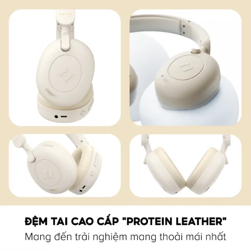 Tai Nghe Headphone HAVIT H655BT, Bluetooth 5.3, Chống Ồn ANC, Nghe Đến 65H - Hàng Chính Hãng - Hình ảnh 3