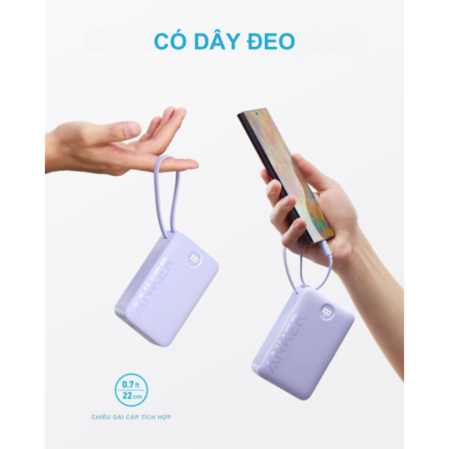 Pin Sạc Dự Phòng Anker A1647 - Anker 335 PowerCore 20.000mAh 22.5W A1647 Kèm Cáp USB-C - Hình ảnh 5