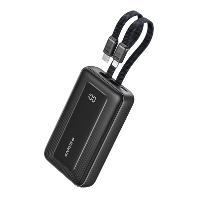 Pin Sạc Dự Phòng Anker A1680 - Anker Zolo 10.000mAh 30W A1680 Tích Hợp Cáp USB-C và Lightning