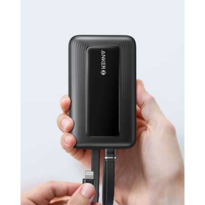 Pin Sạc Dự Phòng Anker A1681 - Anker Zolo 20.000mAh 30W A1681 Tích Hợp Cáp USB-C và Lightning - <strong>Pin Sạc Dự Phòng Anker Zolo A1681</strong> dung lượng 20.000mAh, sạc nhanh 30W qua cáp USB-C và 27W qua cáp Lightning MFi. Tích hợp cáp USB-C, Lightning, cổng USB-C, USB-A, sạc 4 thiết bị cùng lúc. <strong>A1681</strong> nhỏ gọn, lý tưởng cho iPhone 15/16, Samsung.