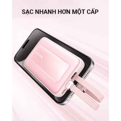 Pin Sạc Dự Phòng Anker A1681 - Anker Zolo 20.000mAh 30W A1681 Tích Hợp Cáp USB-C và Lightning - <strong>Pin Sạc Dự Phòng Anker Zolo A1681</strong> dung lượng 20.000mAh, sạc nhanh 30W qua cáp USB-C và 27W qua cáp Lightning MFi. Tích hợp cáp USB-C, Lightning, cổng USB-C, USB-A, sạc 4 thiết bị cùng lúc. <strong>A1681</strong> nhỏ gọn, lý tưởng cho iPhone 15/16, Samsung.