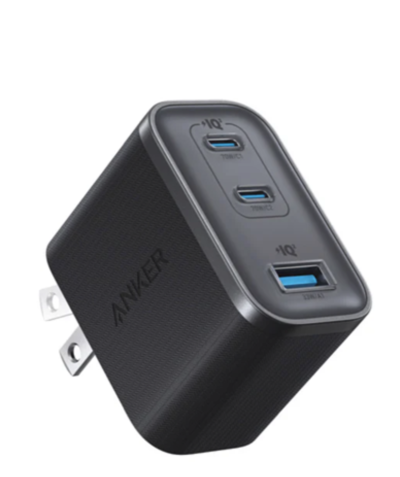 Củ Sạc Anker Nano 70W 3 Cổng A121A - Sạc Nhanh Laptop & Điện Thoại, Công Nghệ GaN
