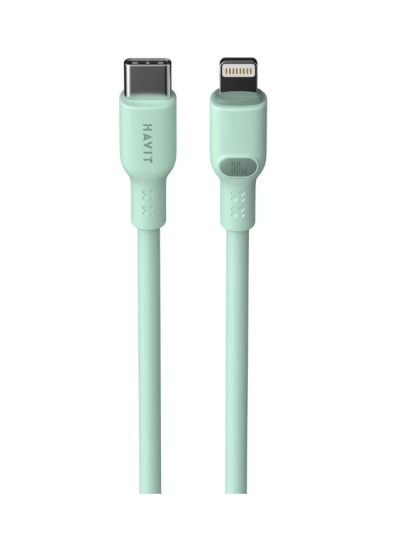 Cáp Sạc Nhanh C-L HAVIT CB6281, Sạc Nhanh PD 27W, Độ Dài 1m - BH 12 Tháng