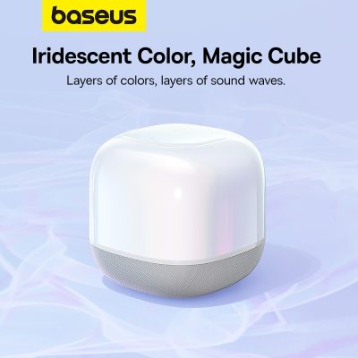 Loa bluetooth hiệu Baseus AeQur V2 - Trải nghiệm sự tiện nghi tối thượng với loa đa năng <strong>Baseus AeQur V2</strong>. Đây không chỉ là một chiếc loa bluetooth, mà còn là một trạm sạc không dây 15W mạnh mẽ, một chiếc đồng hồ LED hiển thị thời gian và một chiếc đèn ngủ với ánh sáng dịu nhẹ. Thưởng thức âm thanh vòm 360° sống động lan tỏa khắp không gian, kết nối nhanh chóng qua Bluetooth 5.0 hoặc NFC một chạm. Thiết kế tối giản, sang trọng của <strong>Baseus AeQur V2</strong> biến nó thành một món đồ trang trí công nghệ tinh tế cho bàn làm việc hay đầu giường của bạn. Tích hợp mọi thứ bạn cần vào một thiết bị duy nhất, giải phóng không gian và đơn giản hóa cuộc sống của bạn.