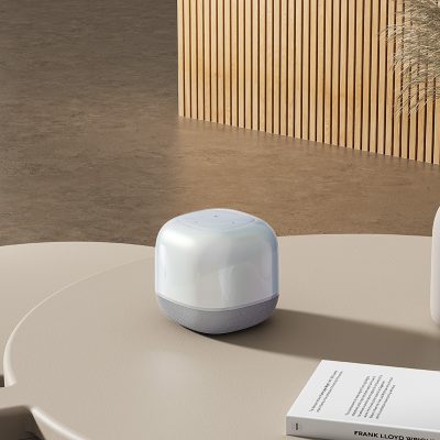 Loa bluetooth hiệu Baseus AeQur V2 - Trải nghiệm sự tiện nghi tối thượng với loa đa năng <strong>Baseus AeQur V2</strong>. Đây không chỉ là một chiếc loa bluetooth, mà còn là một trạm sạc không dây 15W mạnh mẽ, một chiếc đồng hồ LED hiển thị thời gian và một chiếc đèn ngủ với ánh sáng dịu nhẹ. Thưởng thức âm thanh vòm 360° sống động lan tỏa khắp không gian, kết nối nhanh chóng qua Bluetooth 5.0 hoặc NFC một chạm. Thiết kế tối giản, sang trọng của <strong>Baseus AeQur V2</strong> biến nó thành một món đồ trang trí công nghệ tinh tế cho bàn làm việc hay đầu giường của bạn. Tích hợp mọi thứ bạn cần vào một thiết bị duy nhất, giải phóng không gian và đơn giản hóa cuộc sống của bạn.