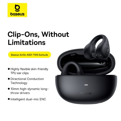 Tai nghe không dây hiệu Baseus AirGo AS01 Open-Ear - Hình ảnh 2