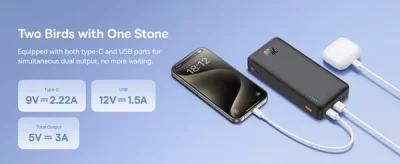 Sạc dự phòng hiệu Baseus Airpow Fast Charge 20000mAh 20W - Nói lời tạm biệt với nỗi lo hết pin cùng sạc dự phòng <strong>Baseus Airpow</strong> 20000mAh 20W. Với dung lượng cực lớn 20000mAh, sản phẩm cung cấp năng lượng dồi dào cho nhiều ngày sử dụng, có thể sạc đầy iPhone 14 khoảng 4 lần. Công nghệ sạc nhanh Power Delivery (PD) 20W chuyên dụng cho iPhone, giúp nạp 50% pin chỉ trong 30 phút. Pin dự phòng được trang bị 3 cổng sạc ra (2 USB-A, 1 USB-C), cho phép bạn nạp năng lượng cho 3 thiết bị cùng lúc. Màn hình LED trực quan hiển thị chính xác phần trăm pin còn lại. Tích hợp chip bảo vệ thông minh đa tầng, <strong>Baseus Airpow</strong> là nguồn năng lượng di động mạnh mẽ, an toàn và đáng tin cậy cho mọi hành trình của bạn.