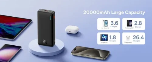 Sạc dự phòng hiệu Baseus Airpow Fast Charge 20000mAh 20W - Hình ảnh 8