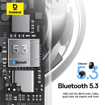 Tai nghe không dây hiệu Baseus Bowie E20s - Khám phá sự giao thoa hoàn hảo giữa công nghệ và nghệ thuật với tai nghe không dây <strong>Baseus Bowie E20s</strong>. Gây ấn tượng mạnh mẽ với thiết kế "vòng quỹ đạo" độc đáo trên hộp sạc, đây không chỉ là một thiết bị âm thanh mà còn là một phụ kiện thời trang đầy cá tính. Tận hưởng kết nối siêu ổn định và độ trễ cực thấp chỉ 0.06s nhờ công nghệ Bluetooth 5.3 mới nhất, lý tưởng cho cả chơi game và xem phim. Thời lượng pin bền bỉ lên đến 32 giờ cùng hộp sạc và công nghệ sạc nhanh 10 phút cho 2 giờ sử dụng, đảm bảo âm nhạc luôn bên bạn. Nâng tầm phong cách và trải nghiệm âm thanh của bạn với <strong>Baseus Bowie E20s</strong>.