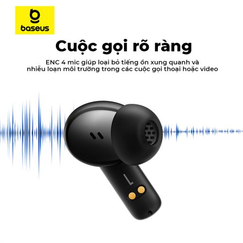 Tai nghe không dây hiệu Baseus Bowie E20s - Hình ảnh 12