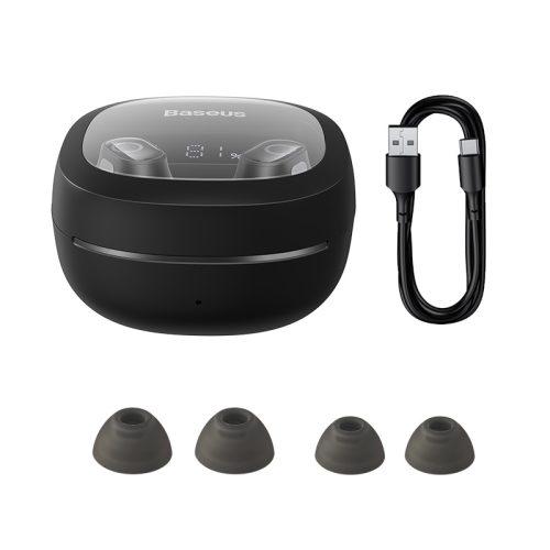Tai Nghe Không Dây Baseus Bowie WM02+ - Màn Hình LED, Bluetooth 5.3, Pin 25 Giờ, Thiết Kế Thời Trang - Hình ảnh 9